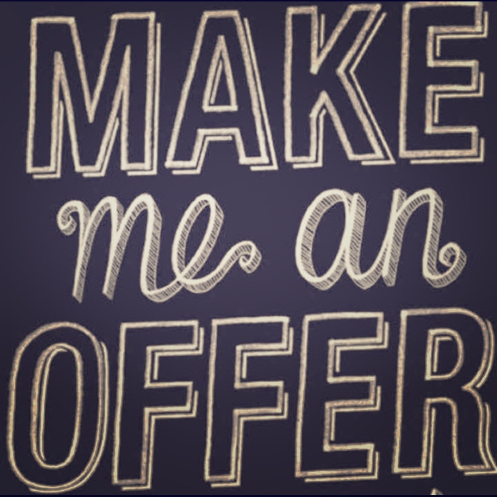 I ♥️ OFFERS!!!